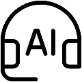Ai Assistant Vector SVG Icon
