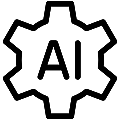 Ai Cog Settings Vector SVG Icon