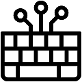 Ai Keyboard Vector SVG Icon