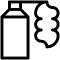 Mounting Foam Vector SVG Line Icon
