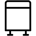 Fluorescent Starter Vector SVG Line Icon