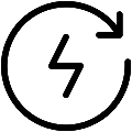 Renewable Energy Vector SVG Line Icon