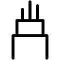 Wire Vector SVG Line Icon