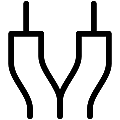Wires Vector SVG Line Icon