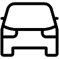 Car Vector SVG Line Icon