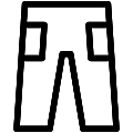 Motorcycle Jeans Vector SVG Line Icon