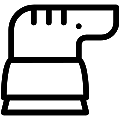 Sanding Machine Vector SVG Line Icon
