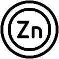 Galvanized Pipe Vector SVG Line Icon