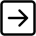 UI Arrow Right Square Vector SVG Icon