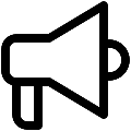 UI Bullhorn Vector SVG Icon