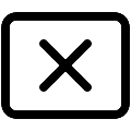 UI Card Delete Vector SVG Icon