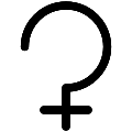 UI Ceres Astrology Vector SVG Line Icon