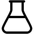 UI Flask Vector SVG Line Icon