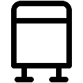 UI Fluorescent Starter Vector SVG Line Icon