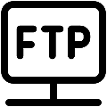 UI Ftp Vector SVG Line Icon