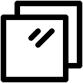 UI Glass Vector SVG Line Icon