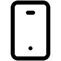 UI Mobile Phone Vector SVG Icon