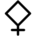 UI Pallas Astrology Vector SVG Line Icon