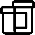UI Pill Bottle Vector SVG Line Icon