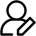 UI User Edit Vector SVG Icon
