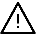 UI Warning Triangle Vector SVG Icon