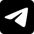 Telegram Square Vector SVG Icon