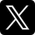 X Twitter Square Vector SVG Icon